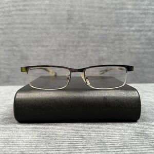 Eyebobs High Brow 2120 H1 Reading Glasses +1.75 Gunmetal Semi-Rimless Rectangle